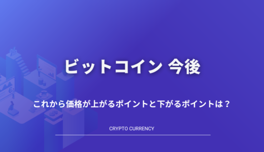 ビットコイン（BTC/Bitcoin）の今後は？これから価格が上がるポイントと下がるポイントは？将来性があるのか解説！