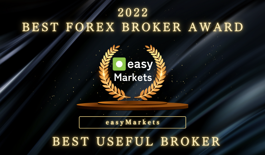 easyMarketsをBEST Fixed Spread Brokerとして表彰